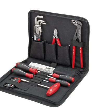 Wiha 30 delig Gereedschapset monteur in etui
