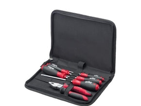 Wiha 6 delig Gereedschapset monteur in etui