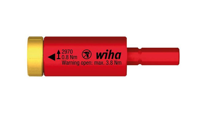 Wiha Moment easyTorque adapter electric 0,8 Nm