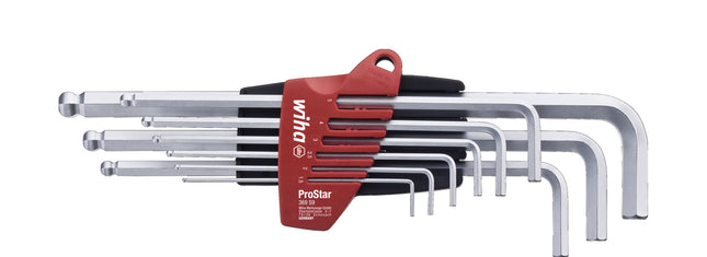 Wiha Stiftsleutelset in ProStar houder-10 delig-07185