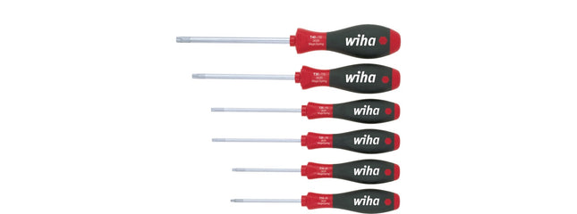 Wiha schroevendraaierset SoftFinish, TORX MagicSpring 6-delig