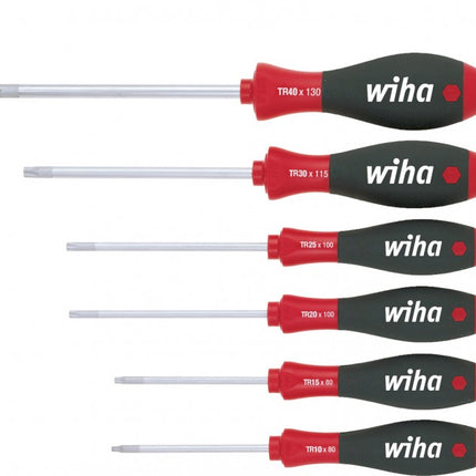 Wiha schroevendraaierset SoftFinish, TORX Tamper Resistant 6-delig