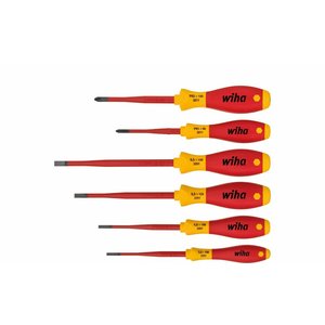 Wiha schroevendraaierset SoftFinish electric slimFix 6-delig