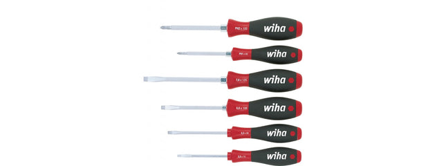 Wiha schroevendraaierset SoftFinish, zeskantaanzet 6-delig