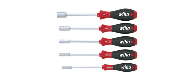 Wiha schroevendraaierset SoftFinish, zeskantdopsleutel 5-delig