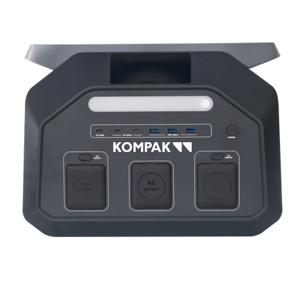 KOMPAK Zeus P1800 draagbare powerstation 1024Wh - LiFePO4