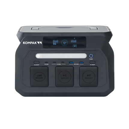 KOMPAK Zeus P800 draagbare powerstation 512Wh - LiFePO4