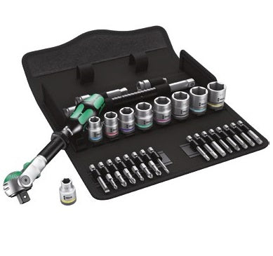 Wera 8100 SB 9 Zyklop Speed-ratelset, 3/8"-aandrijving, inch