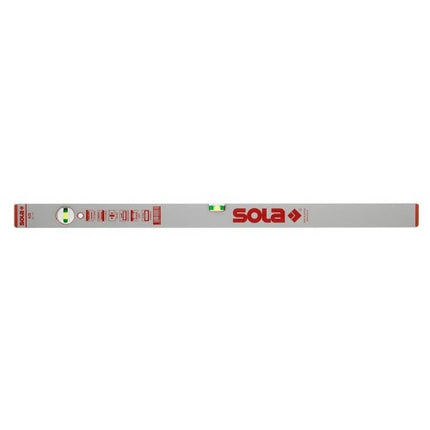 Sola Alu blokwaterpas AZB60 60cm 2 libellen 0,50mm/m zilver