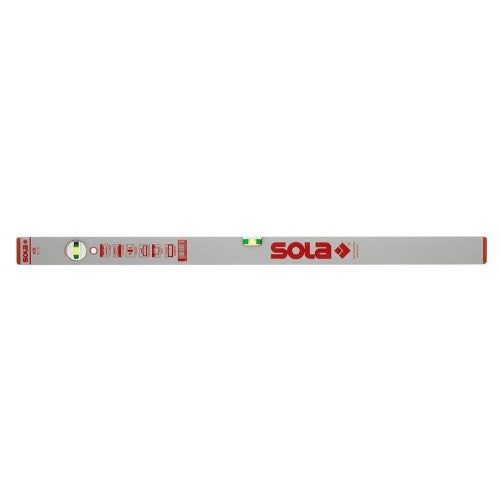 Sola Alu blokwaterpas AZB60 60cm 2 libellen 0,50mm/m zilver