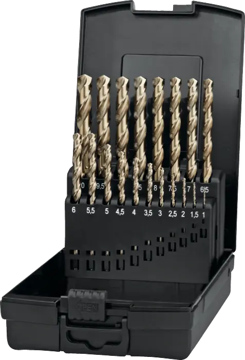Phantom 1-10x0.5 mm HSS-E Set Spiraalboren 11.500
