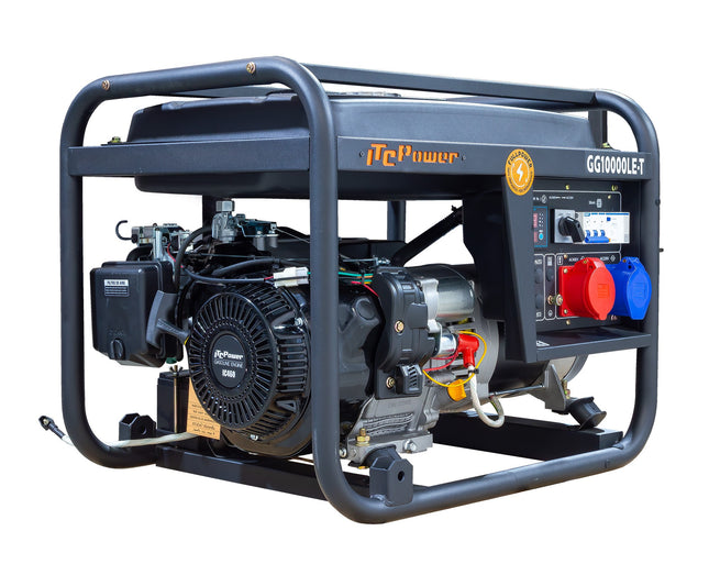 ITCPOWER GG10000LET benzine aggregaat 7000W 230V/400V