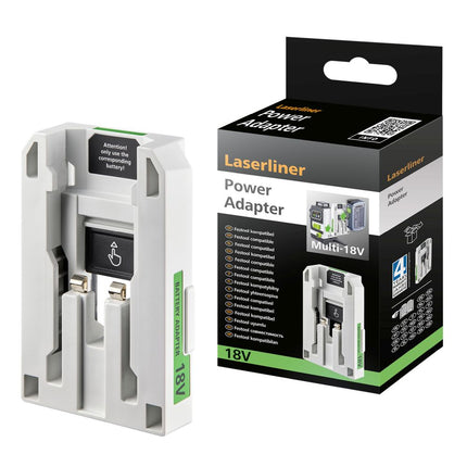 Laserliner PowerPlane-Laser 3G Pro Multi-18V incl. Festool accuadapter