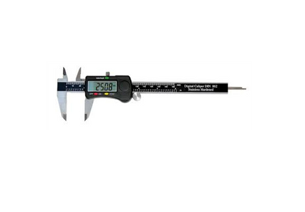 Digitale schuifmaat "PRECISIE" 150x40mm Met groot display MIB Messzeuge