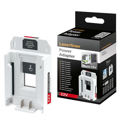 Laserliner PowerPlane-Laser 3G Pro Multi-18V incl. Hilti accuadapter