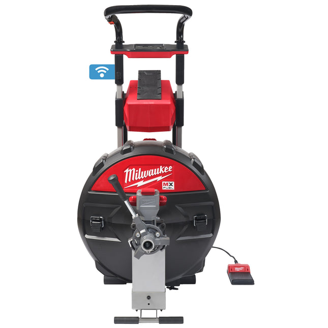 Milwaukee rioolreinigingsmachine met