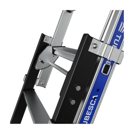 Tubesca Sherpascopic bordes trap 3-4 treden aluminium opklapbaar & verrijdbaar - 1702272960