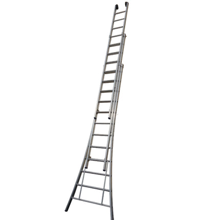 Opsteekladder SuperPRO geanodiseerd uitgebogen bomen - 3x14