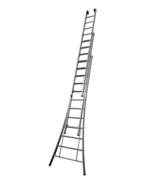 Opsteekladder SuperPRO geanodiseerd uitgebogen bomen - 3x14
