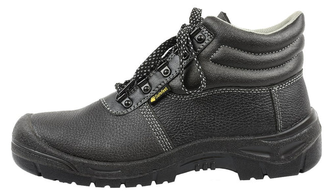 Safefeet Pisa 10-300 S3 Veiligheidsschoen Hoog Zwart