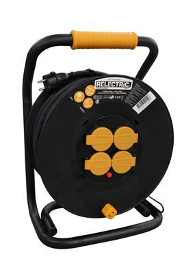 Relectric PRO kabelhaspel 50 mtr 3x1.5mm - RELEC492206