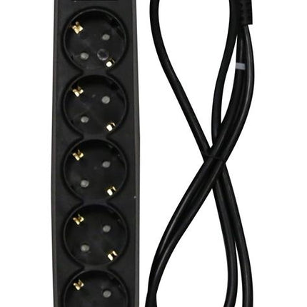Relectric stekkerdoos 5-voudig 2x USB - RELEC492237