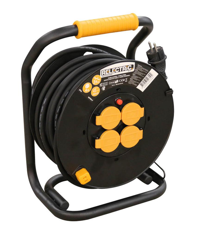 Relectric PRO kabelhaspel 25 mtr - RELEC493104