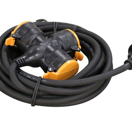 Relectric PRO verlengsnoer 3-voudig 3x1.5mm - RELEC493135