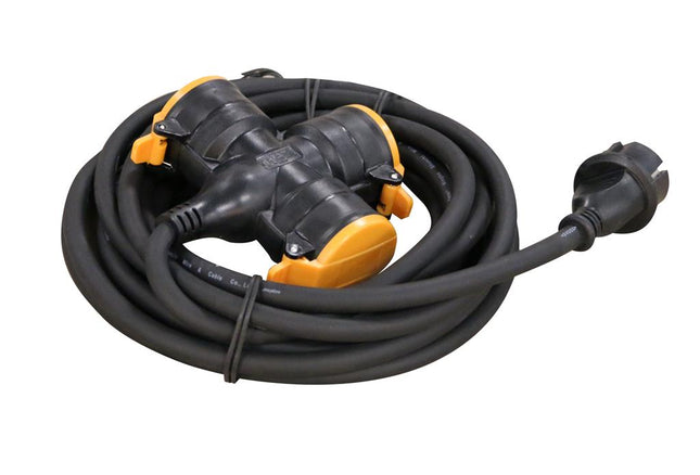 Relectric PRO verlengsnoer 3-voudig 3x1.5mm - RELEC493135