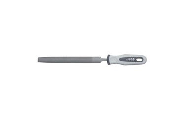 WGB Vijl halfrond 200mm met 2-komp. heft halfgrof/halfzoet