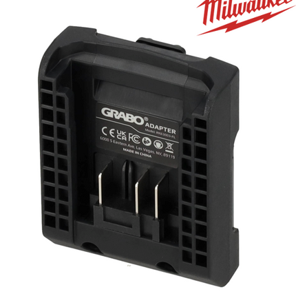 GRABO PRO Brushless Vacuümzuiger in tas + gratis Milwaukee accu adapter