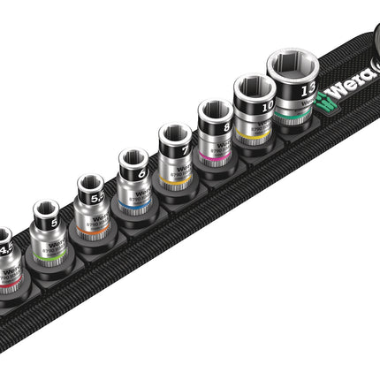 Wera Belt A 1 Zyklop Doppen set, met 1/4"