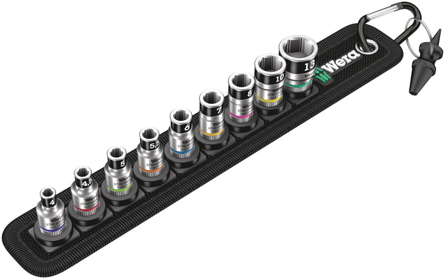 Wera Belt A 1 Zyklop Doppen set, met 1/4"