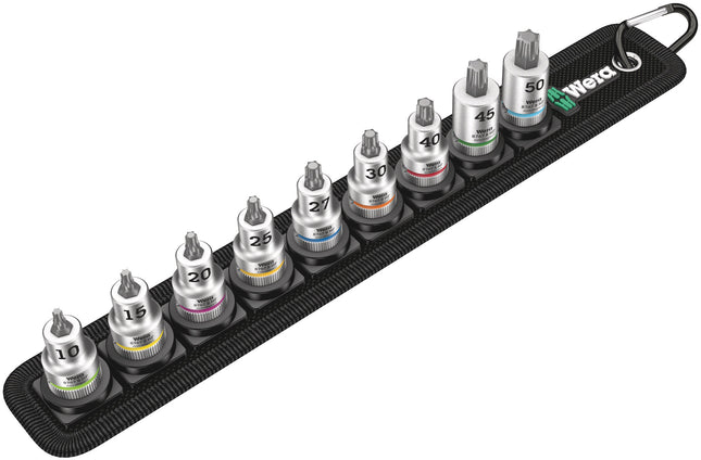 Wera Belt B 3 TORX HF Zyklop Bitdoppen set TORX, 3/8"