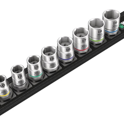 Wera Belt B 4 Zyklop Doppen set, met 3/8" -aandrijving
