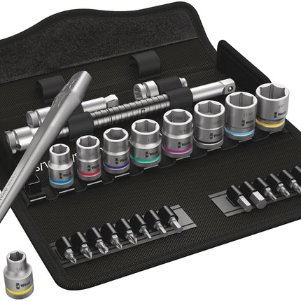 Wera Ratel- en doppenset 3/8" Zyklop Metal 29-delig 8100SB 11