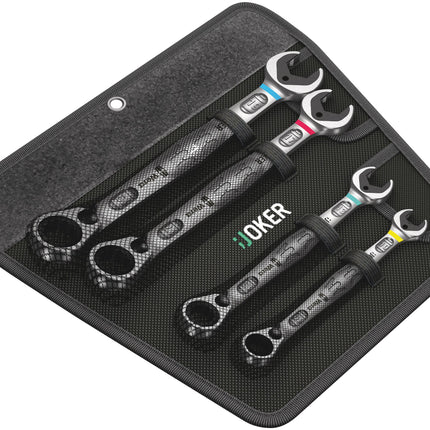 Wera Joker Switch Steek- en ringratelsleutel-set