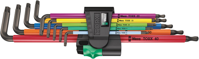 Wera 967/9 TX XL Multicolour 1 Multicolour Stiftsleutelset, lang