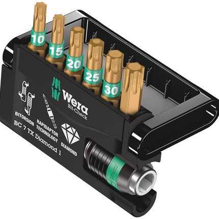 Wera Bit-Check 7 TX Diamond 1