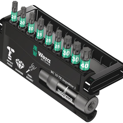 Wera Bit-Check 10 TX Impaktor 1