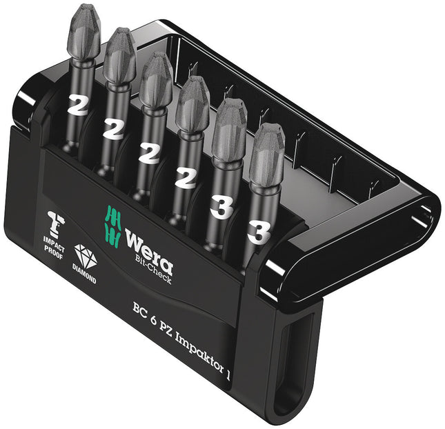 Wera Bit-Check 6 PZ Impaktor 1
