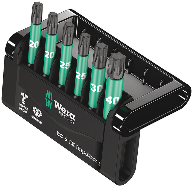 Wera Bit-Check 6 TX Impaktor 1
