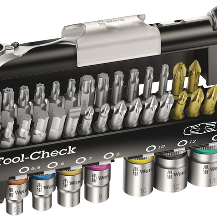 Wera Bitset + ratel Tool-Check 1 SB