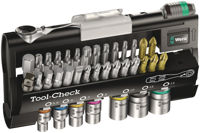 Wera Bitset + ratel Tool-Check 1 SB