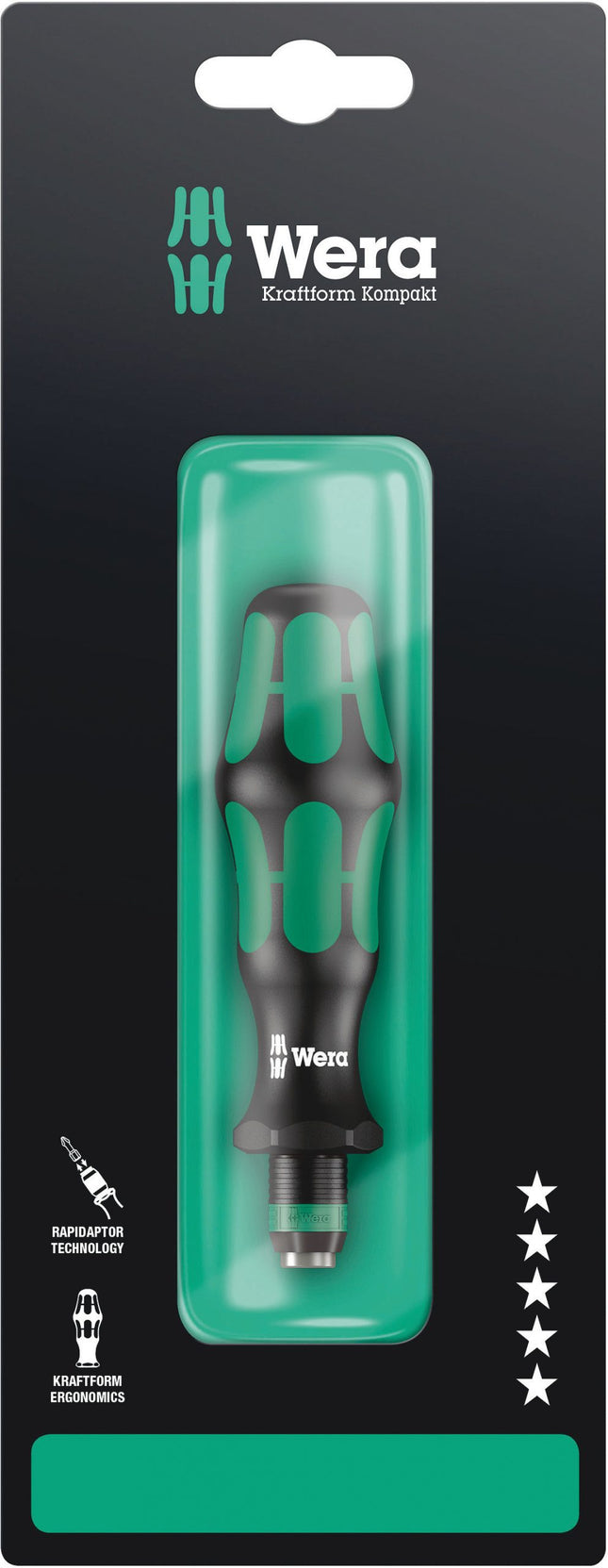 Wera 816 R SB Bits-handhouder met Rapidaptor snelwisselfunctie