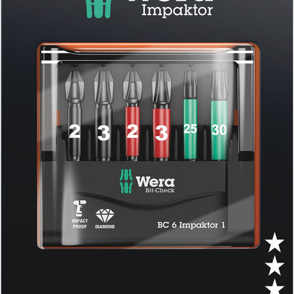 Wera Bit-Check 6 Impaktor