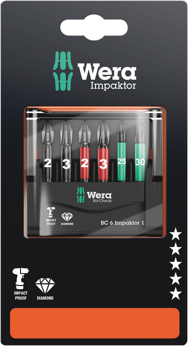Wera Bit-Check 6 Impaktor