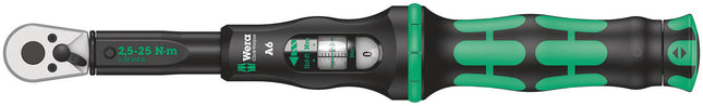 Wera Safe-Torque A 1 draaimomentsleutel met 1/4" vierkantaandrijving, 2-12 Nm