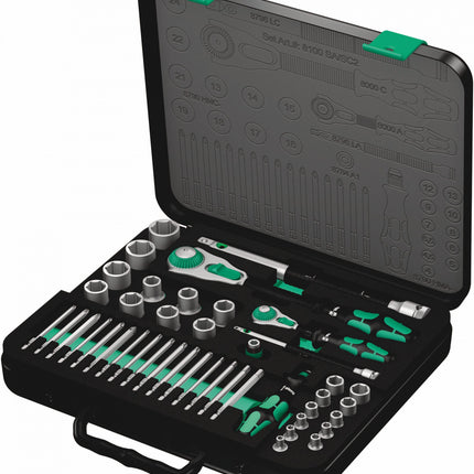 Wera Zyklop ratel-set 8100 SA/SC 2