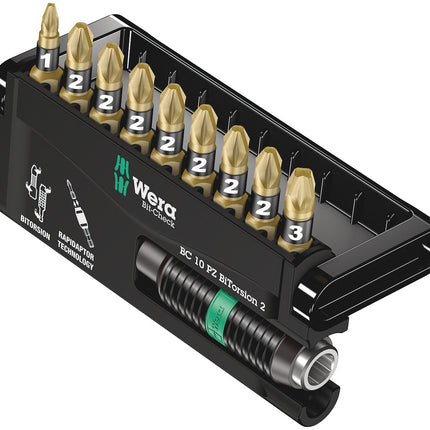 Wera Bit-Check 10 PZ BiTorsion 2